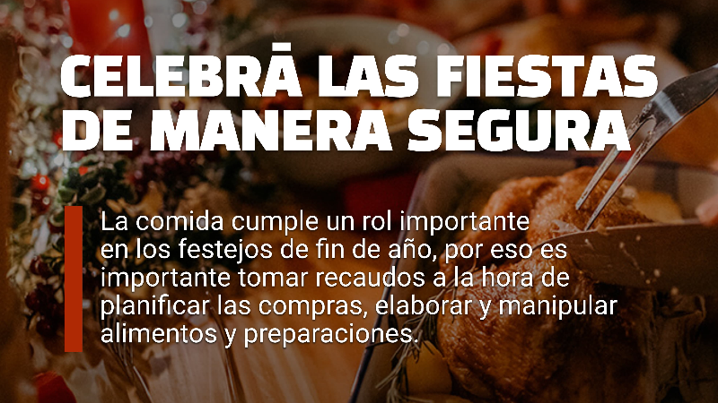 CELEBRÁ LAS FIESTAS DE MANERA SEGURA