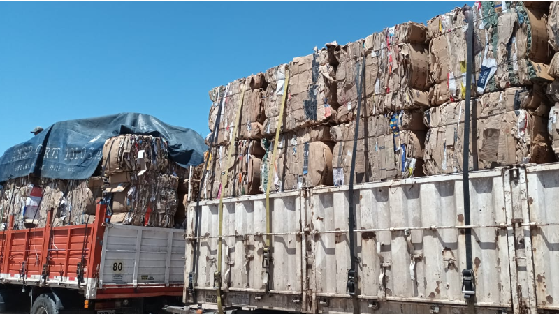 LA PLANTA DE RECICLADO DE LARROQUE RECUPERÓ UN TOTAL DE 82.050 KILOS DE MATERIAL