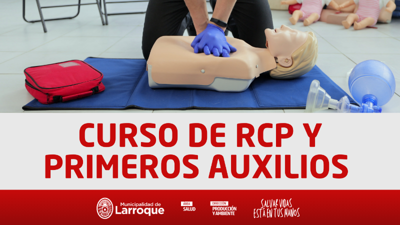 CURSO GRATUITO DE RCP Y PRIMEROS AUXILIOS